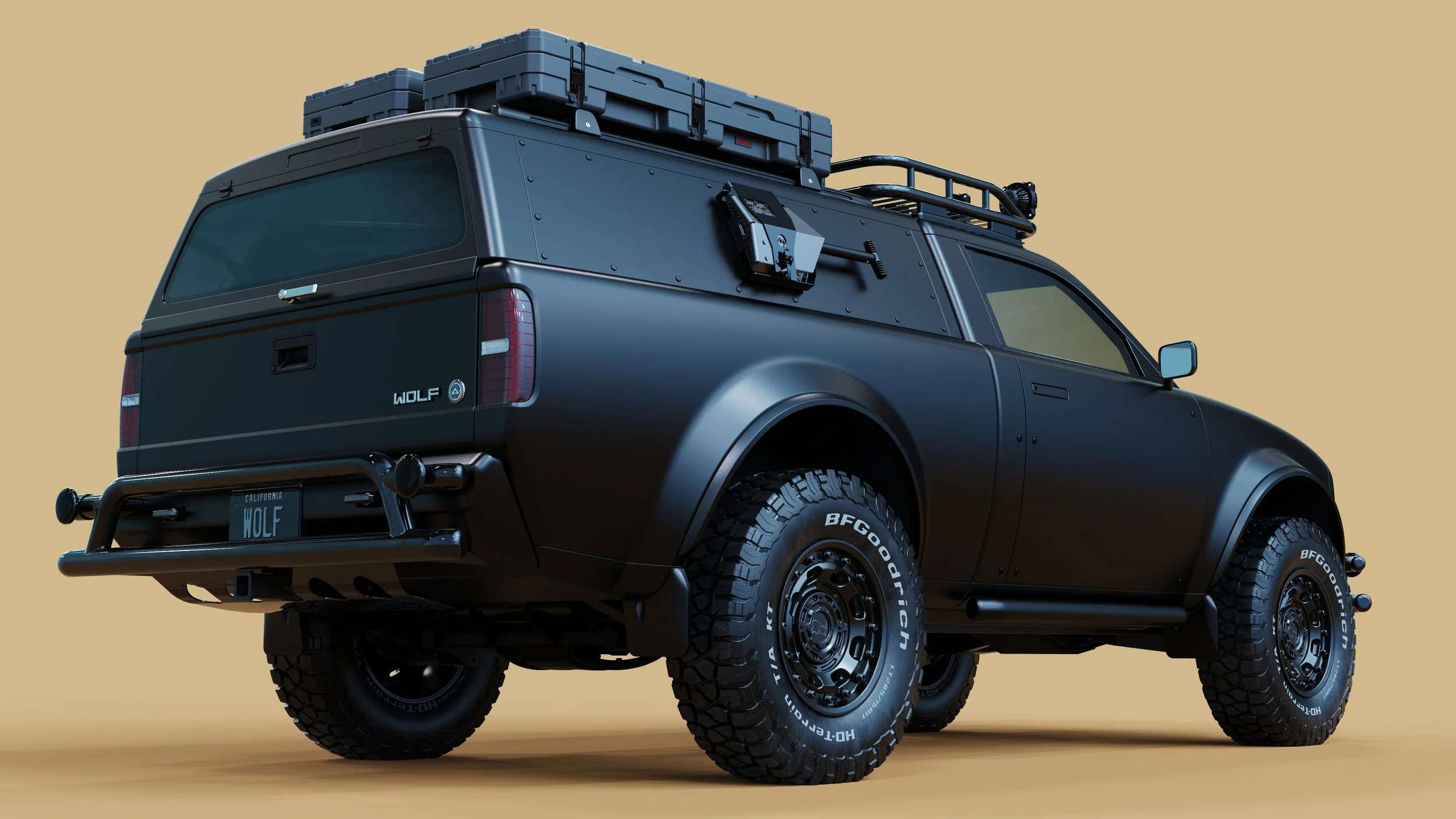 Alpha wolf electric online truck